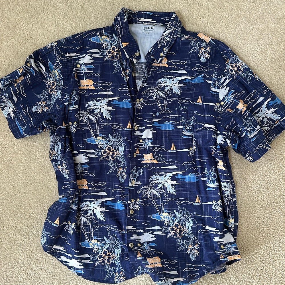Izod men’s saltwater shirt 2XL
